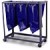 3 Bag 15" Mail Bag Rack