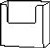 POCKET FOR FORM UP TO 7�"W CLEAR/BASE
