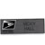 Plastic Name Badge - Black Text on Silver Background