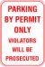 12X18 PARKING BY PERMIT ONLY: ..........
