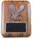 Solid Walnut Eagle Award Plaque