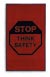 3' x 5' Safety Mat - "Stop/Think"