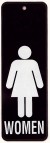 Jumbo Key Holders - Women's Restroom