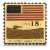 Flag/Amber Waves Stamp Pin