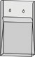 KLEAR FLEX WALLMOUNT POCKET 4 X 9 FORMS