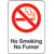 6X9 INTN'L SYMBOL SIGN-NO SMOKING/NO FUM