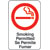 6X9 INTN'L SYMBOL SIGN-SMOKING PERMITTED