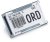 2" wide Metal Label Holder