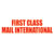 First-Class Mail International (FMR Ecomony Mail LetterPost)