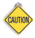 Rural Carrier Car Window Sign - "Caution"