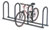 Powder Coat Mobile Bike Rack - 4 loops