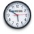 Postal Logo Wall Clock - 8" dial