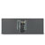 1" x 3" Metal Name Badge - Standard Swivel Clip