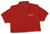 Men's Red Casual Mesh/Pique Polo