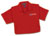 Women's Red Mesh/Pique Polo