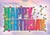 Happy Birthday Postcard Puzzle (5 pack)