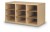 9 Compartment Wood Hold Mail Bin