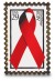 AIDS Awareness Stamp Pin