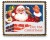 Santa's Arrival '91 Christmas Stamp Pin