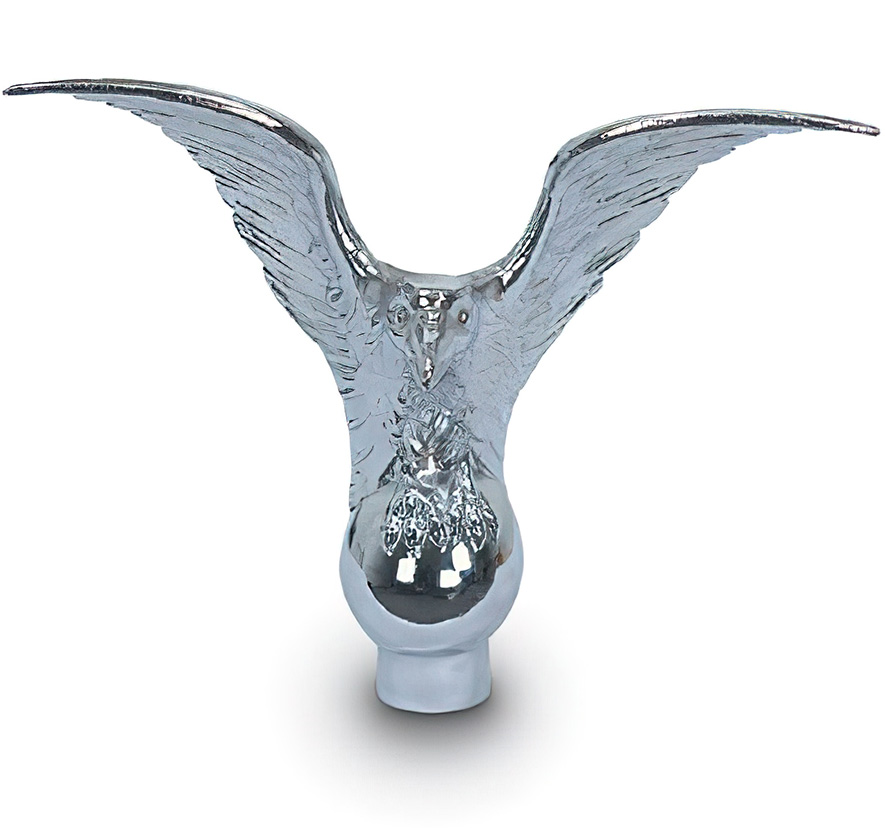 6 1/2"WING SPAN FLYING EAGLE - POLE TOP