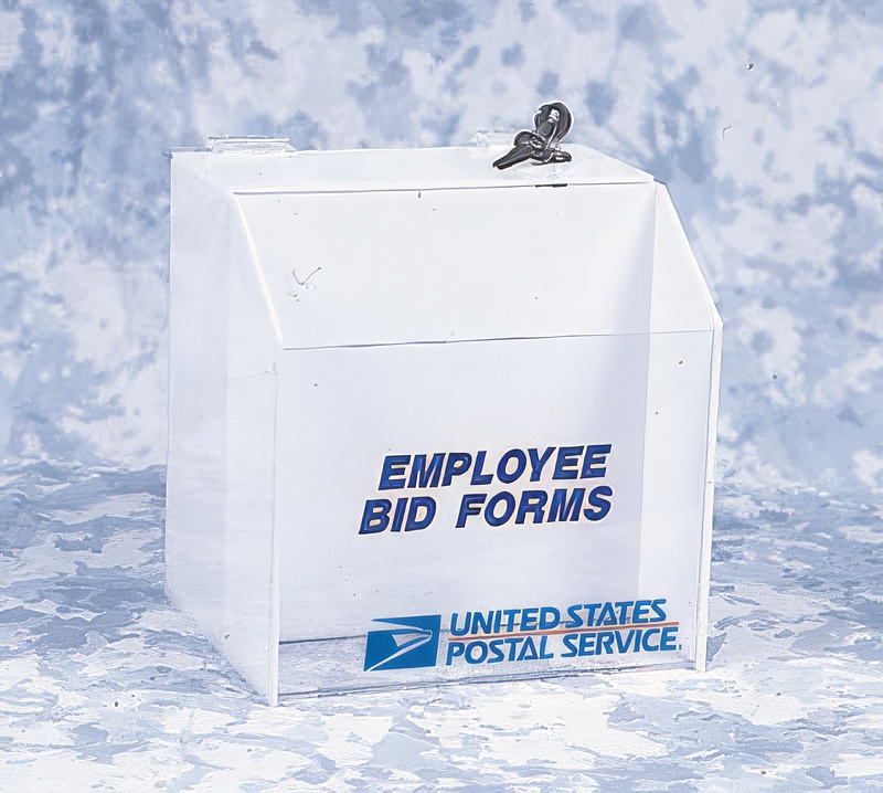 Lock Box - Employee Bid Forms Holder
