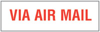 EA07,UPGRADE RUBBER STAMP VIA AIR MAIL