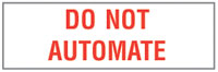 N10-132 DO NOT AUTOMATE, SMALL COUNTER