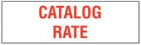 N10-142 CATALOG RATE STAMP