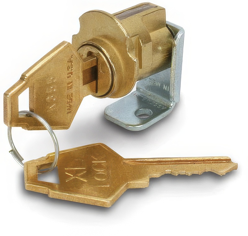 REPLACEMENT LOCK FOR BRASS MAILBOXES