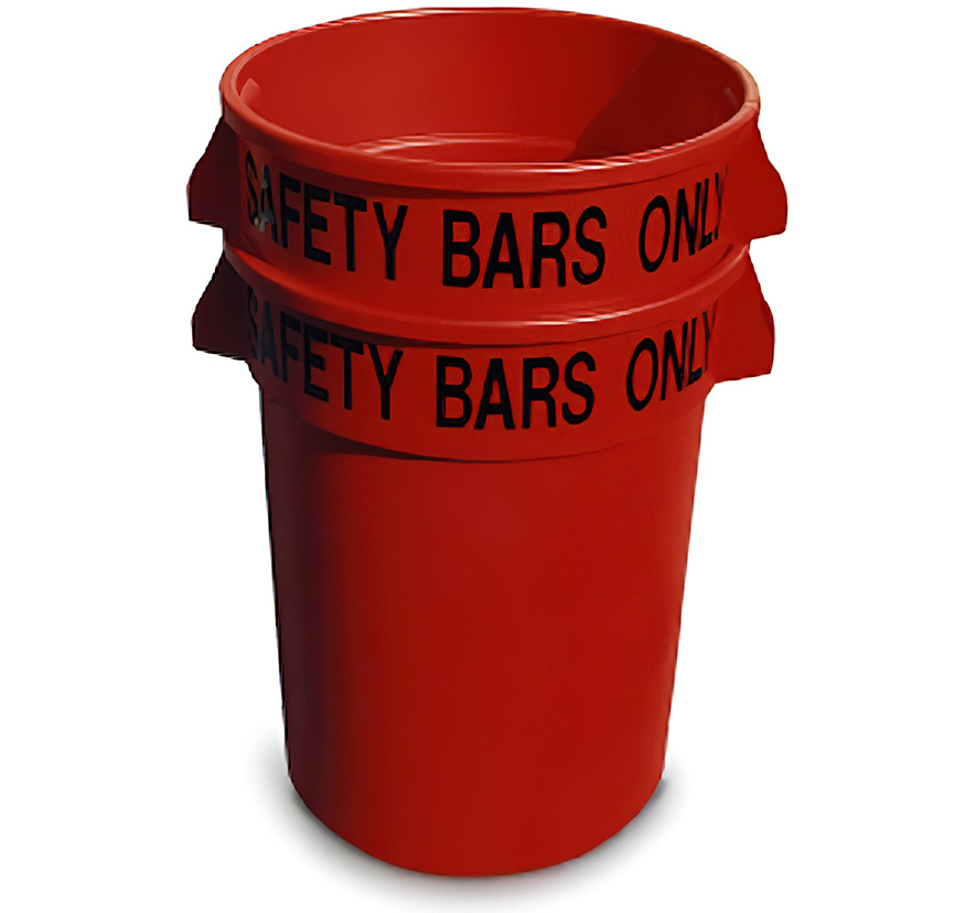 Safety Bar Container