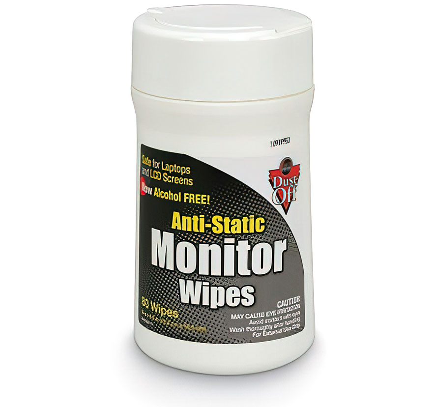 Staticide Monitor Cleaning Wipes