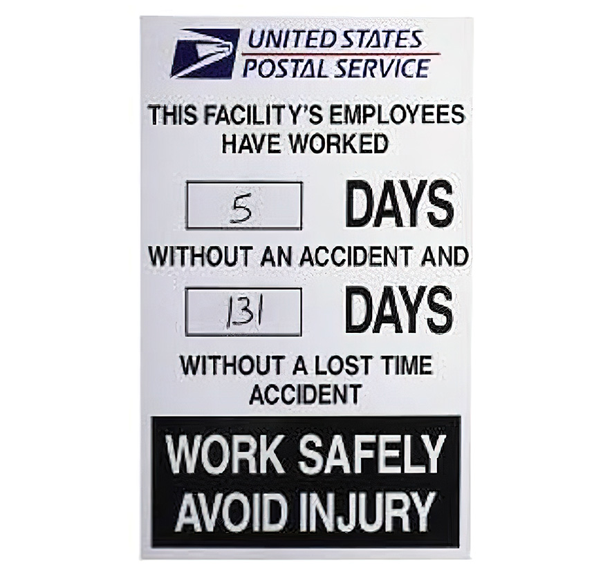 24X36 ACCIDENT REPORT SIGN UNFRAMED
