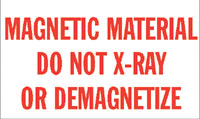 N12-000 MAGNETIC MATERIAL DO NOT XRAY