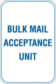 12" X 18" BULK MAIL ACCEPTANCE UNIT