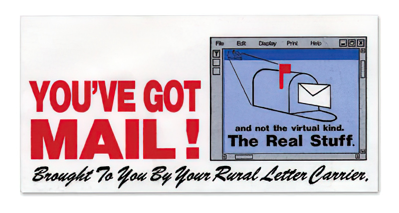 "You've Got Mail" Rural Vehicle Magnet