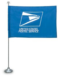 USPS Logo Flag Kit - 4' x 6' Flag