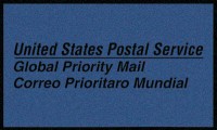 4' x 8' Bilingual Postal Slogan Mat