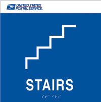 Signage, ADA Compliant, Stairs