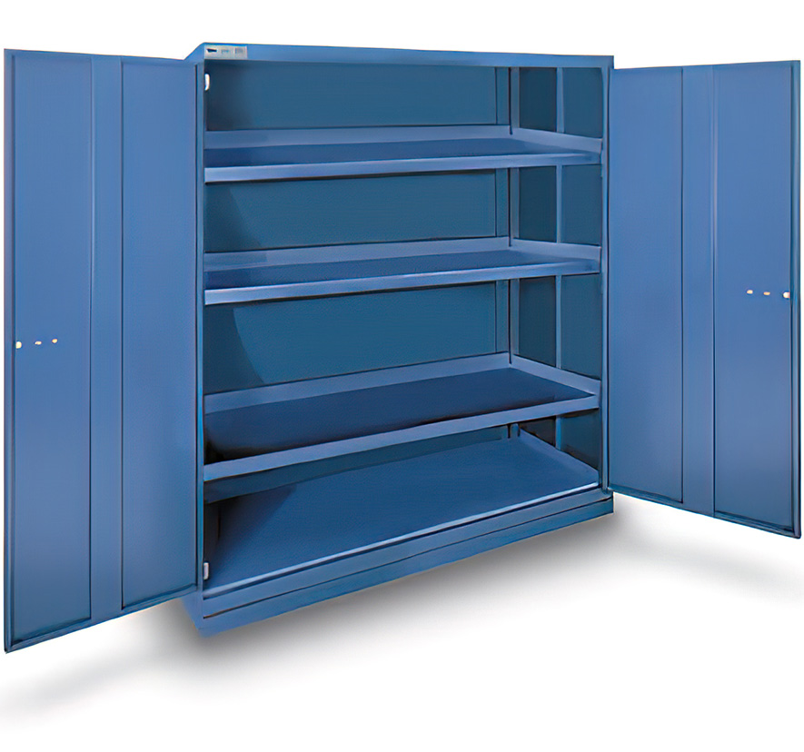Heavy-Duty Storage Cabinet - Gray