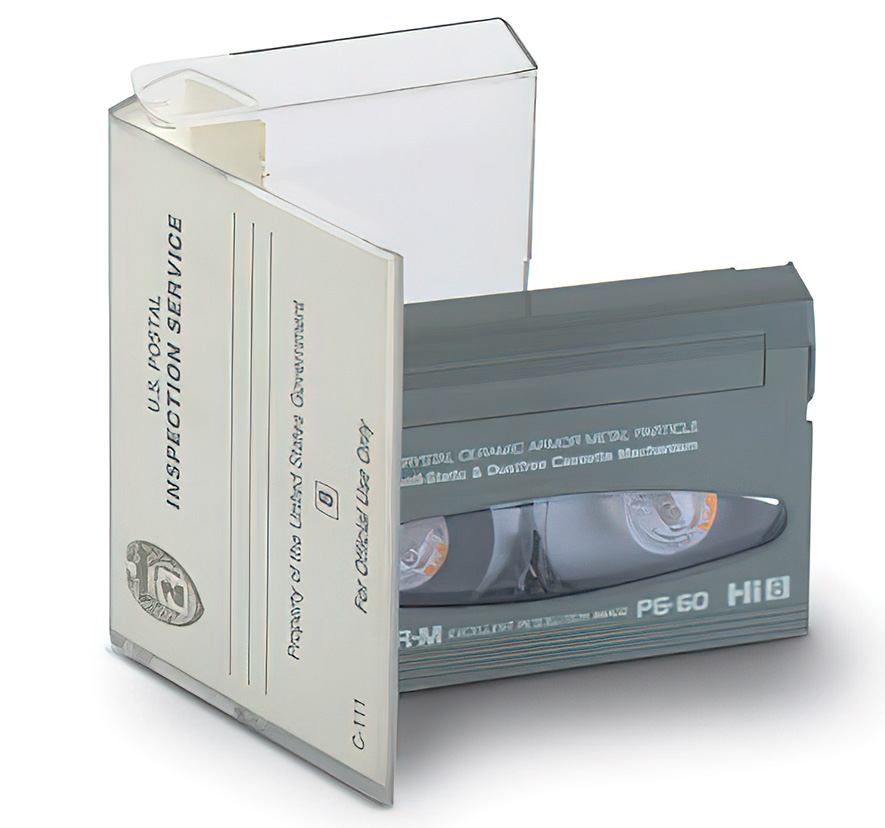 Standard 8mm Videocassettes