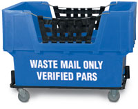 WASTE MAIL ONLY PARS VERIFIED Container Truck