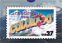 GREETINGS FROM COLORADO POSTCARD PUZZLE ( 5 PACK )