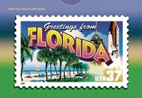 GREETINGS FROM FLORIDA POSTCARD PUZZLE (5-PACK)