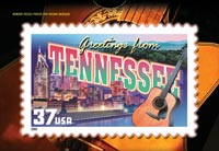GREETINGS FROM TENNESSEE POSTCARD PUZZLE( 5 PACK )