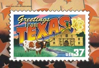 GREETINGS FROM TEXAS POSTCARD PUZZLE ( 5 PACK )