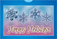 Snowflakes Postcard Puzzle (5 Pack)
