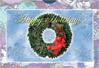 Holiday Wreath Postcard Puzzle (5 Pack)