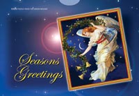 MIDNIGHT ANGEL POSTCARD PUZZLE( 5 PACK )