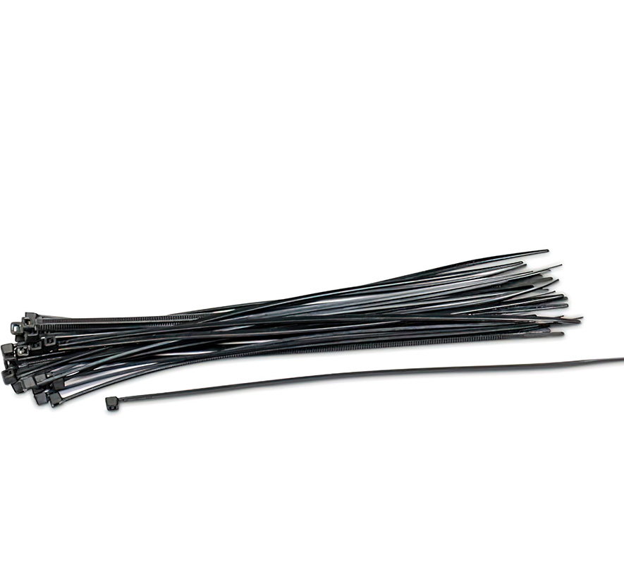 Black Cable Ties, 6"