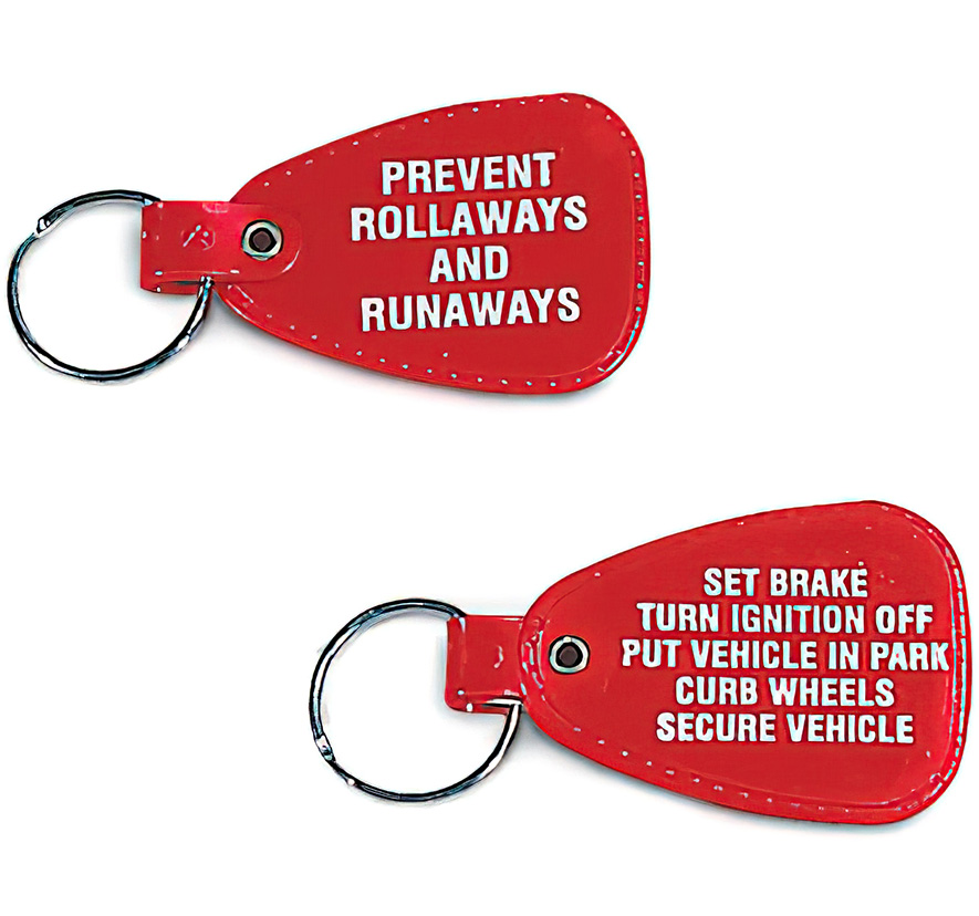 Custom Vehicle Safety Key Rings